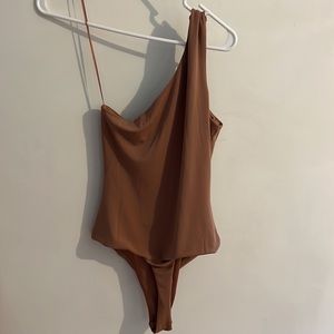 Kittenish One Shoulder Bodysuit
